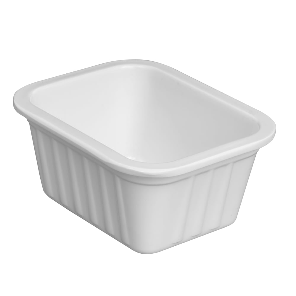 229-240008 2 oz Melamine Sauce Cup, White