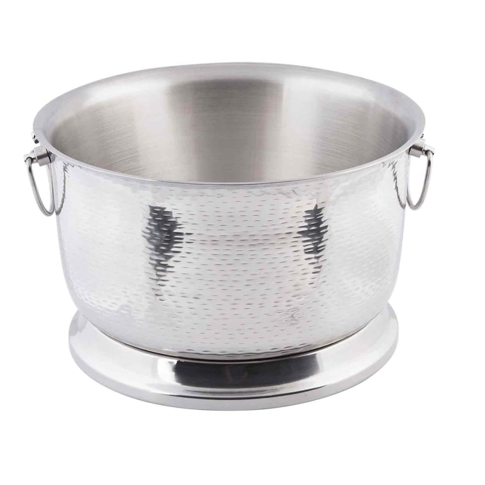 229-BTB1610 6 gal Round Cooling Tub - 16 1/2"D x 10 1/2"H, Stainless Steel