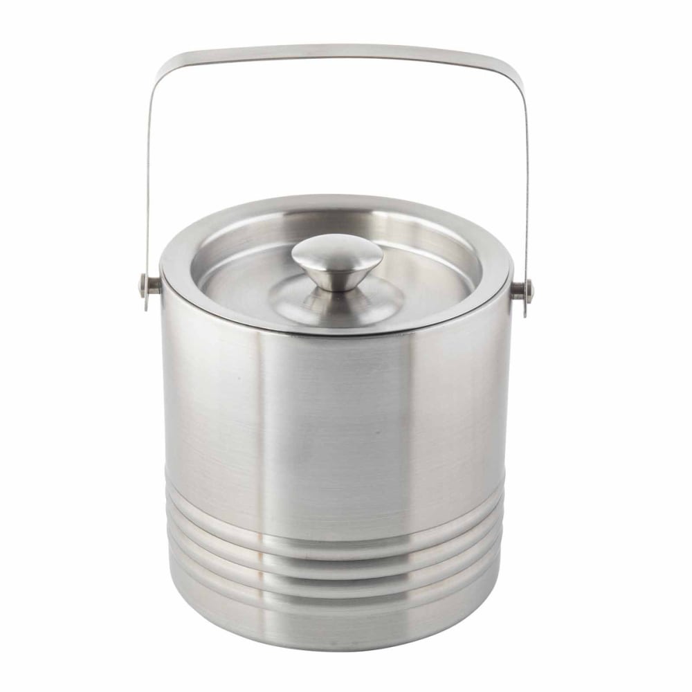 229-RIB76 1 4/5 qt Ice Bucket - Stainless Steel, Silver