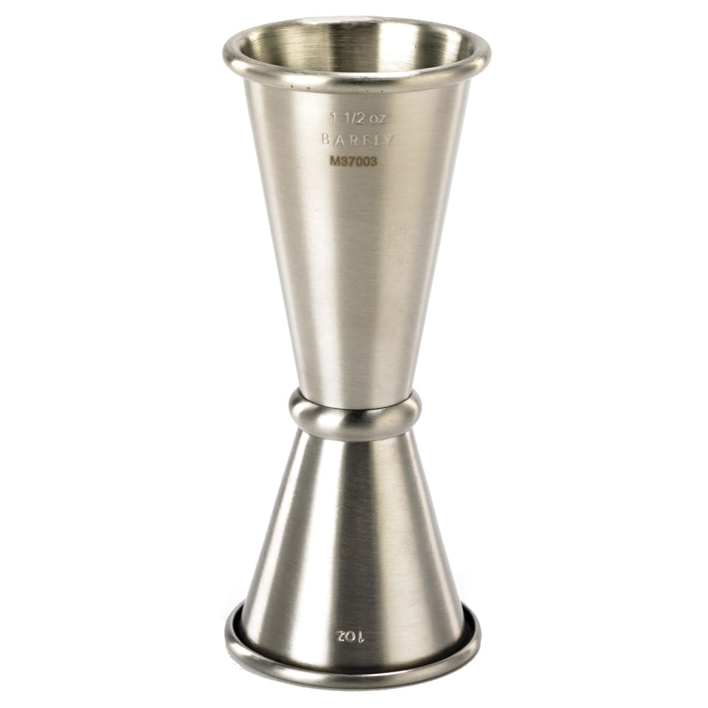 Barfly M37003 Double Japanese Style Jigger - 1 oz & 1 1/2 oz