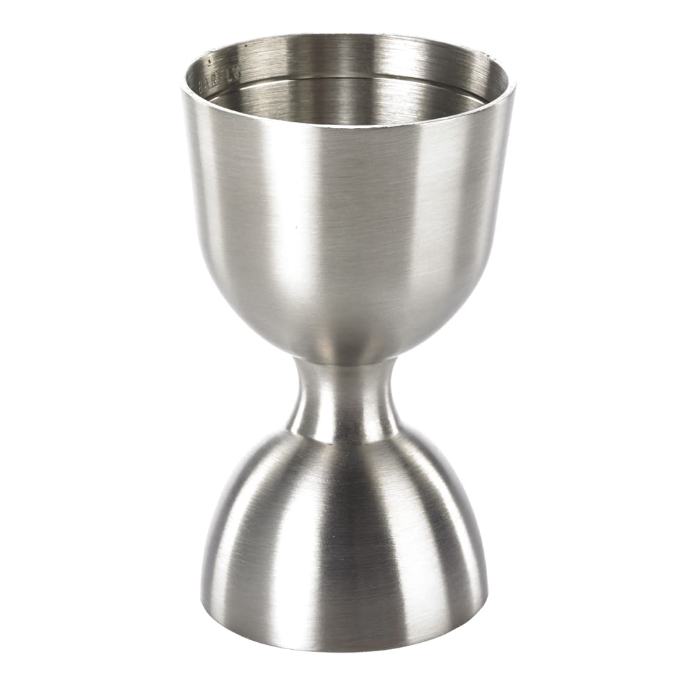 132-M37006 Double Jigger - 1 oz & 2 oz, Stainless