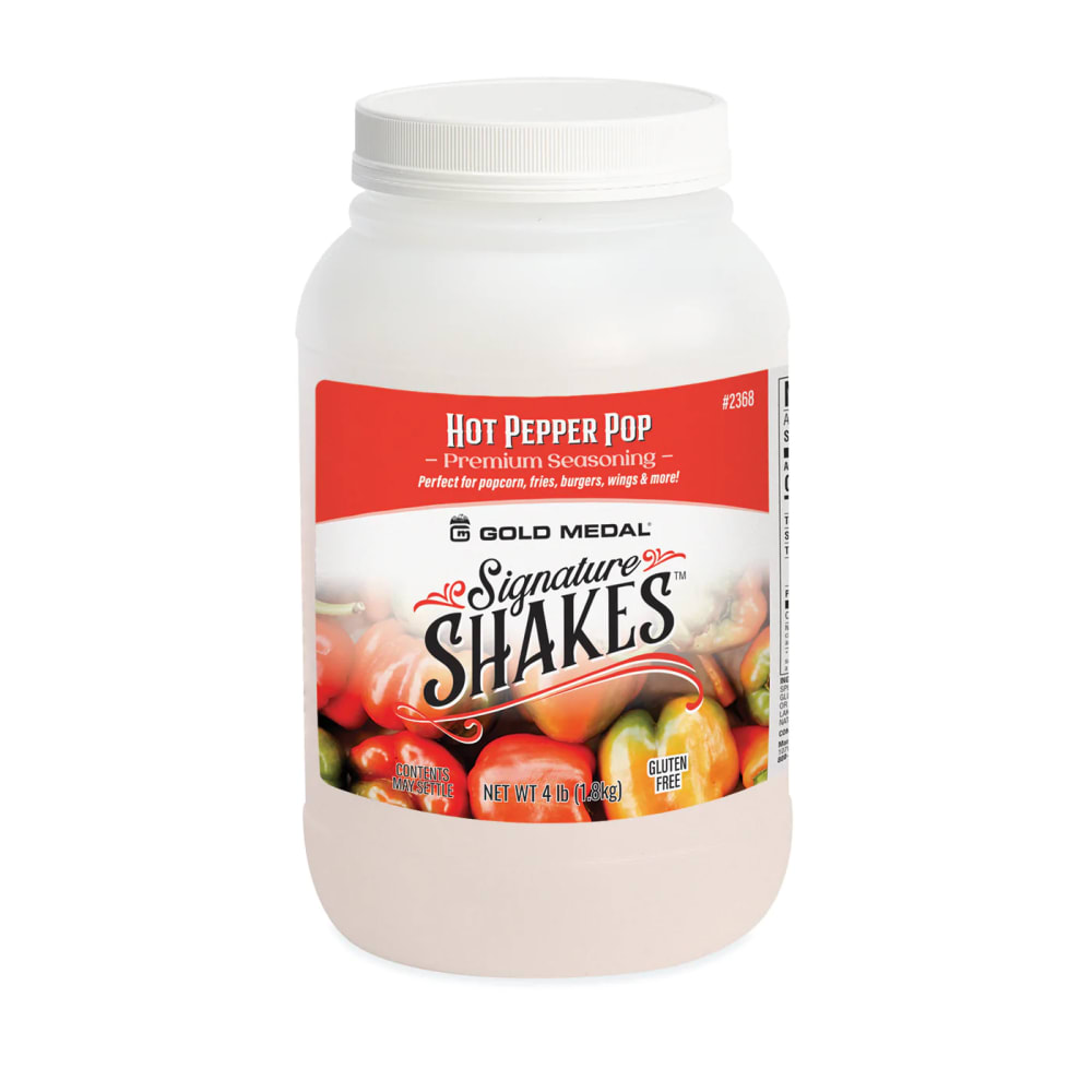 231-2368 4 lb Spicy Pepper Pop Signature Shakes Flavoring Mix