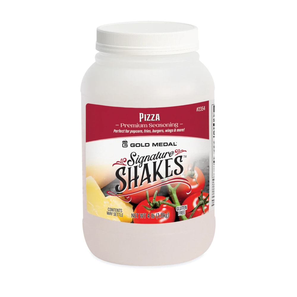 231-2354 4 lb Jar Pizza Signature Shakes Flavoring Mix