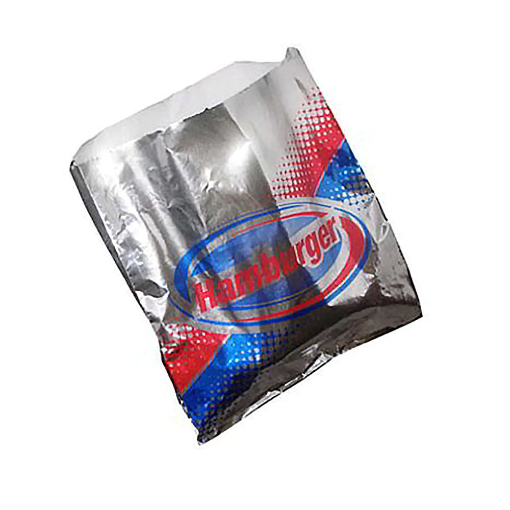 231-5436 Disposable Hamburger Foil Hot Dog Sandwich Bags, 1,000/Case