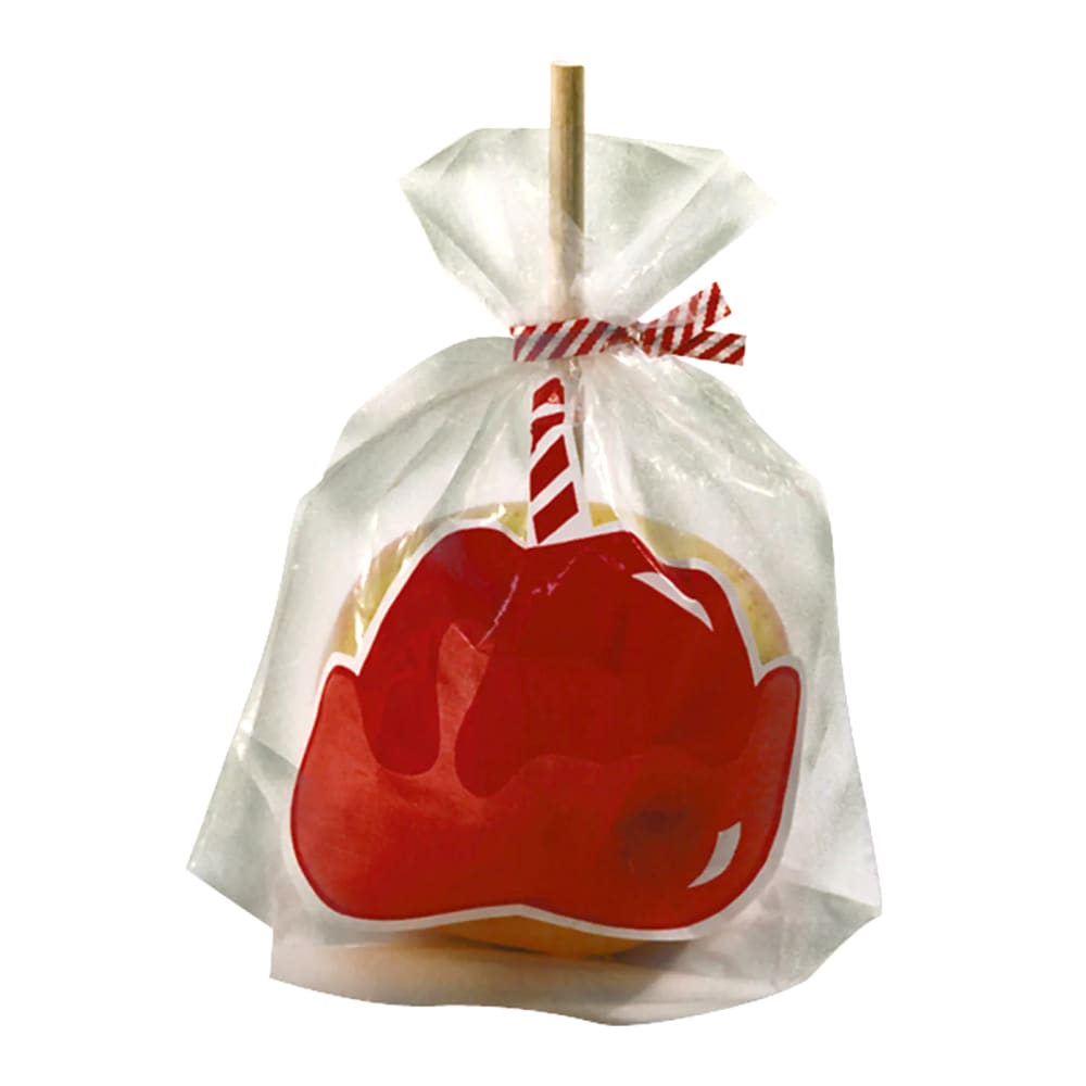 231-4007 Satchel Bottom Candy Apple Bags, 1,000/Case