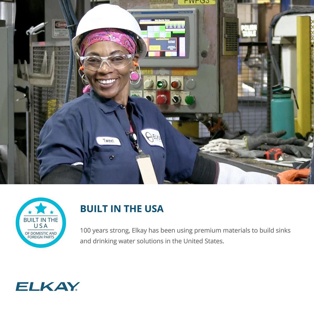 Elkay EMASM Wall Mount Bottle Filling Station w/ Button Activation
