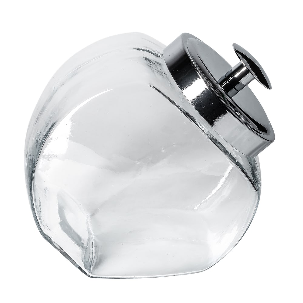 HyperSpace Small Glass Penny Jar, Candy Jar with Chrome Lid, 39oz/0.3 –  Millennium Crystals