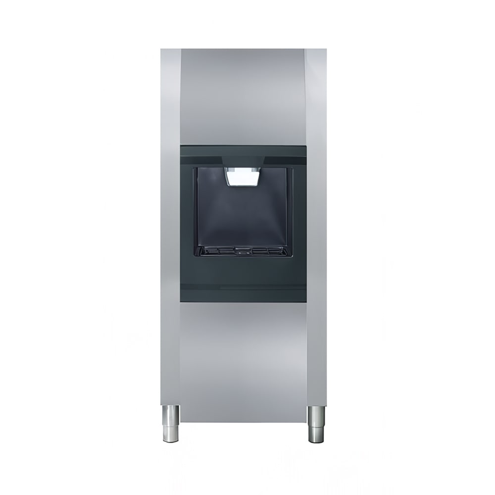 ITV Ice Makers DHD130-22W Floor Model Cube Ice & Water Dispenser - 128 lb Storage, Bucket Fill, 115v
