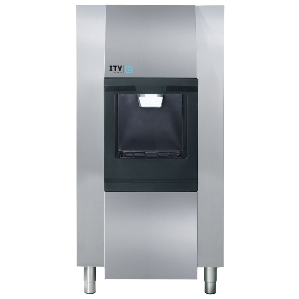 362-DHD20030W Floor Model Water & Cube Ice Dispenser - 229 lb Storage, Bucket Fill, 115v
