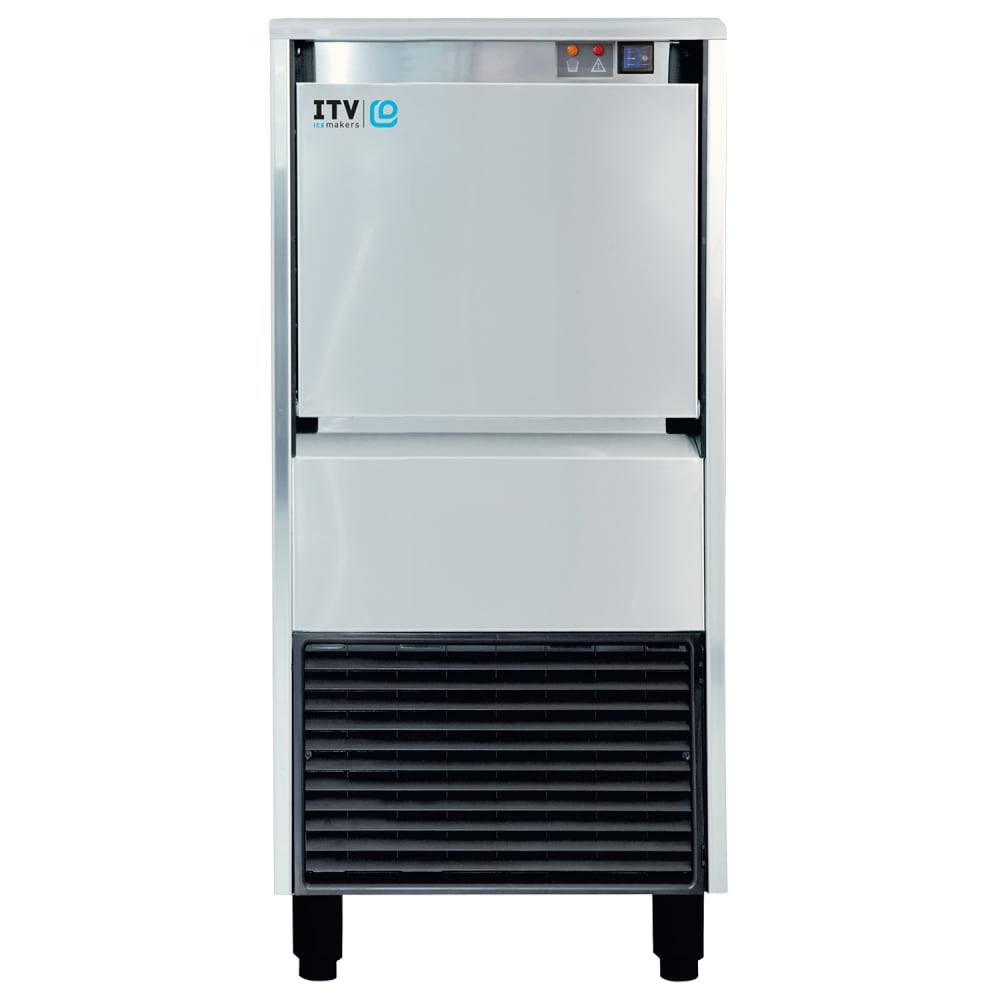 ITV Ice Makers IQ200CA 18 1/4"W Flake Undercounter Ice Machine - 220 lbs/day, Air Cooled, 115v