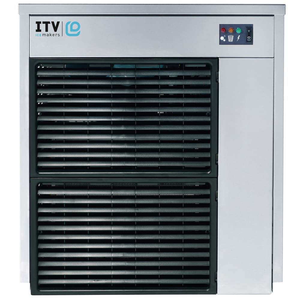 ITV Ice Makers IQ300A 20 1/4"W Ice Queen Flake Ice Machine Head - 360 lbs/day, Air Cooled, 115v
