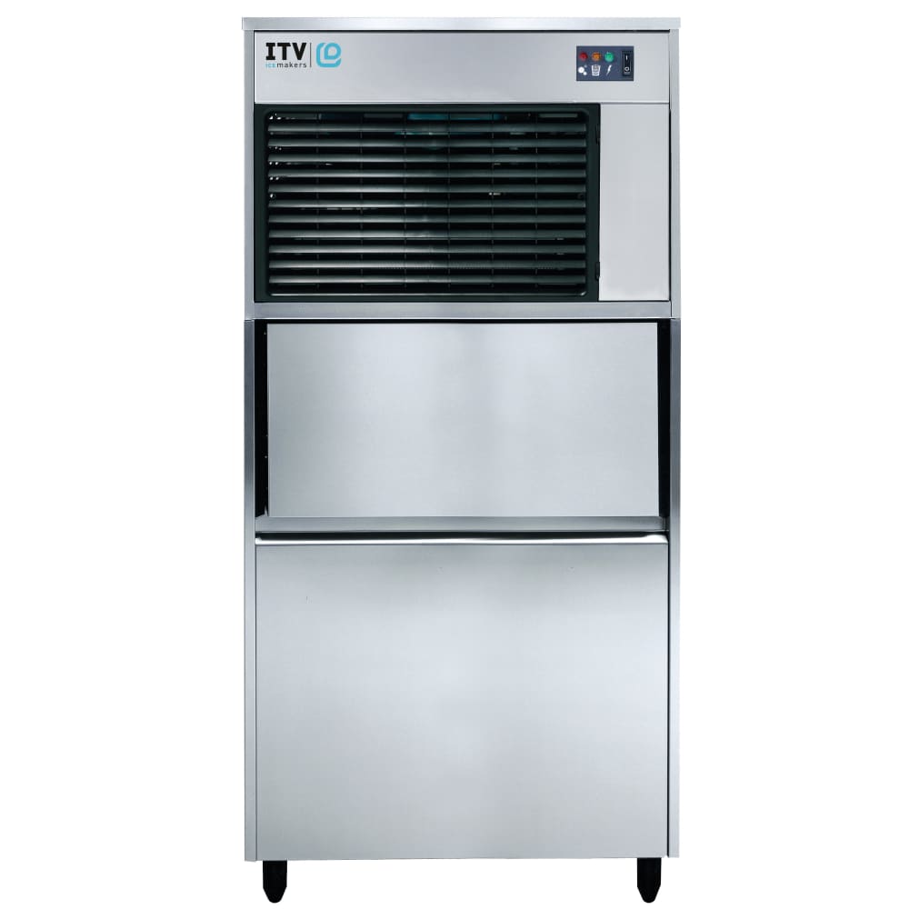 ITV Ice Makers IQ300CA 20 1/4"W Flake Undercounter Ice Machine - 360 lbs/day, Air Cooled, 115v