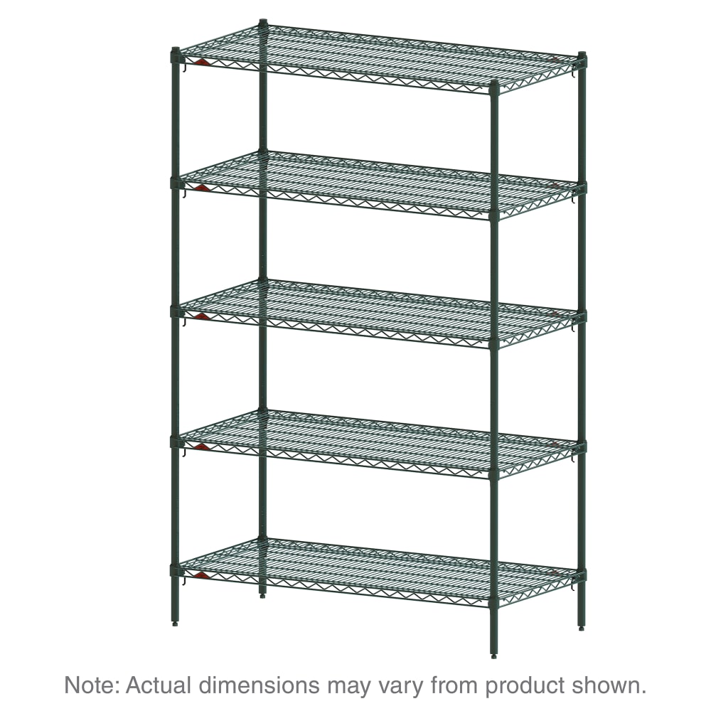 001-5A347K3 Super Adjustable Super Erecta® Epoxy Coated Wire Shelf Kit - 42"W x 18"D x...