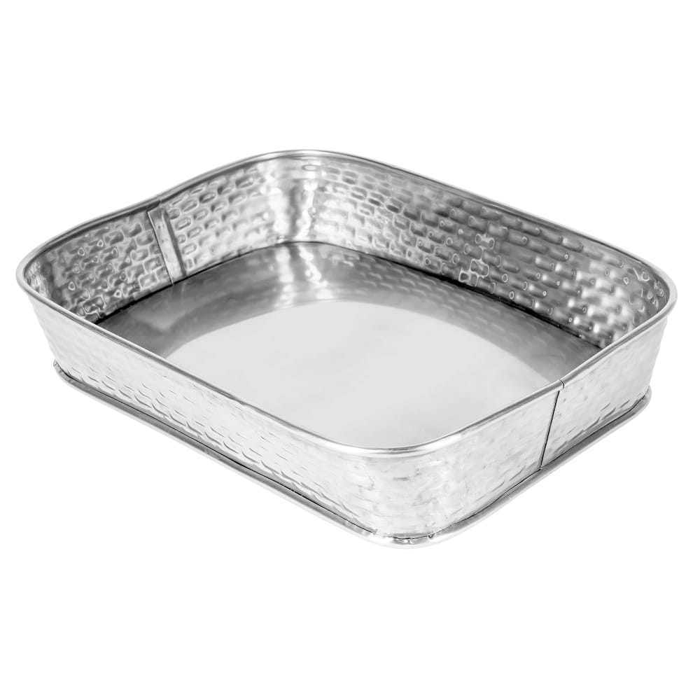 229-GPSS90 Rectangular Serving Platter, 9 1/2" x 6 1/2", Stainless