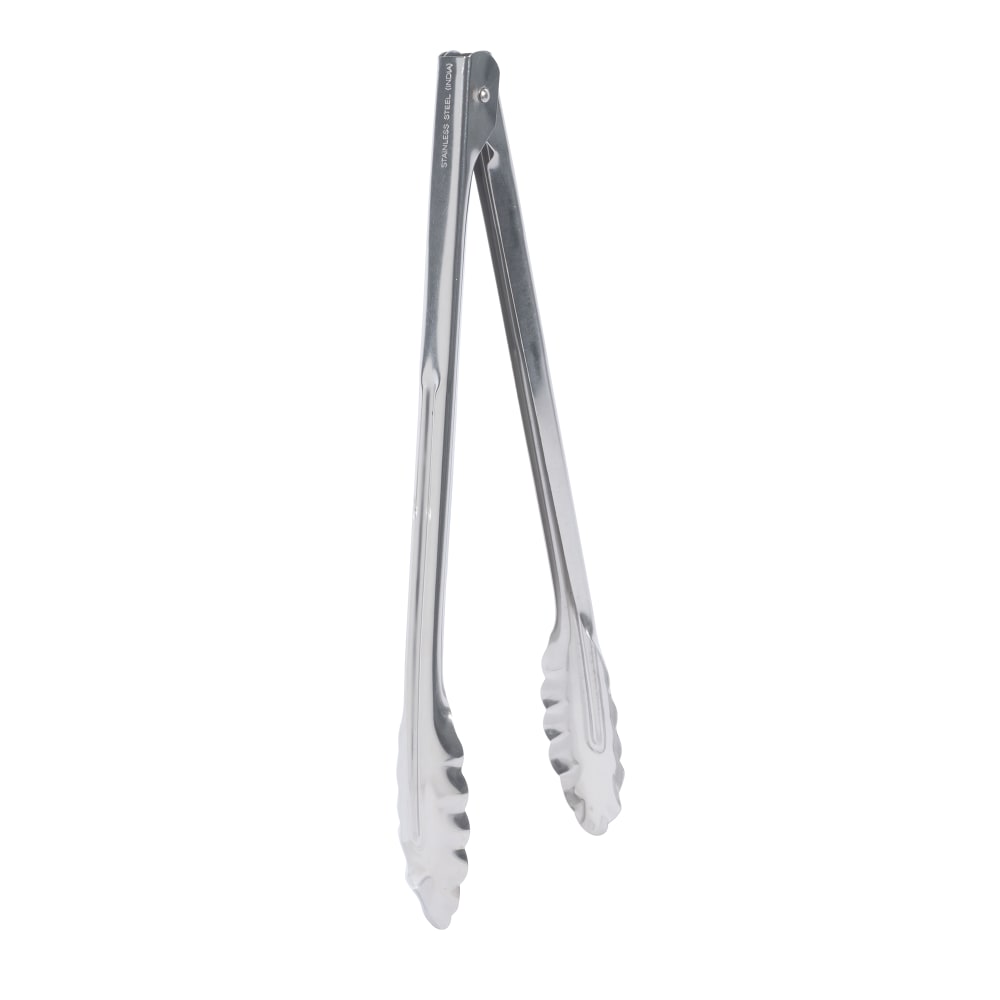 080-UT12LT 12"L Stainless Utility Tongs