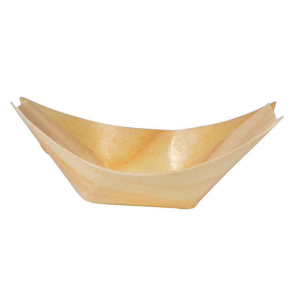 229-BAMDB3 Disposable Serving Bowl - 3 1/2" x 2", Eco Friendly, Pinewood