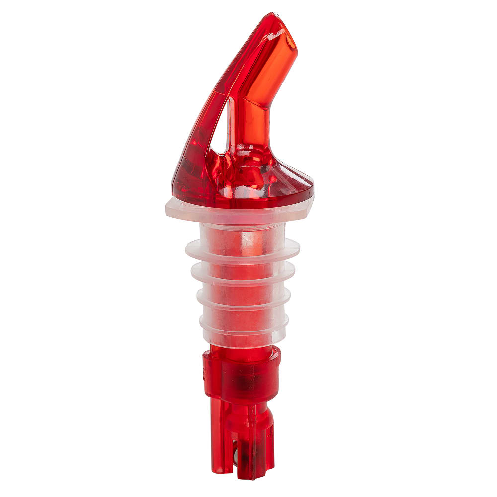 229-148A 1 oz Proper Pour III, Plastic, Red Spout, Red Dip Tube