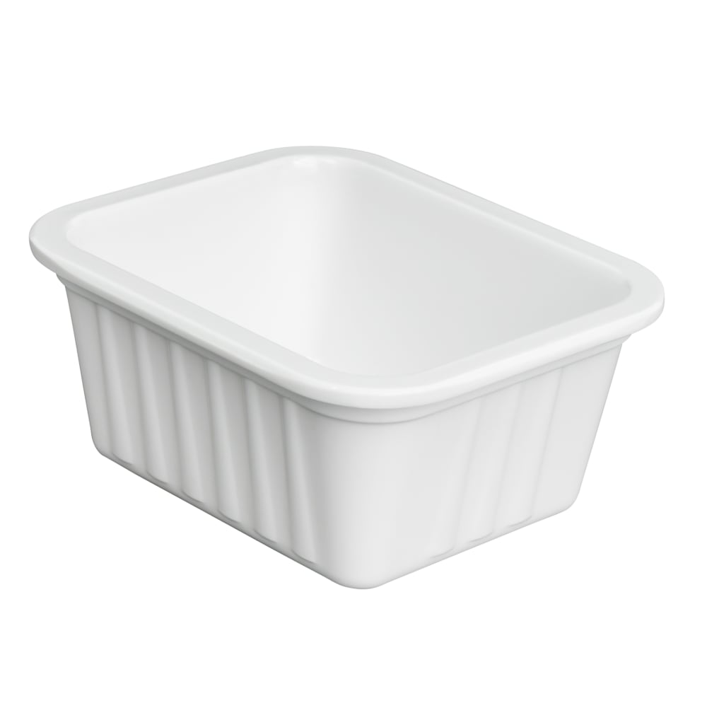 229-240009 3 oz Melamine Sauce Cup, White