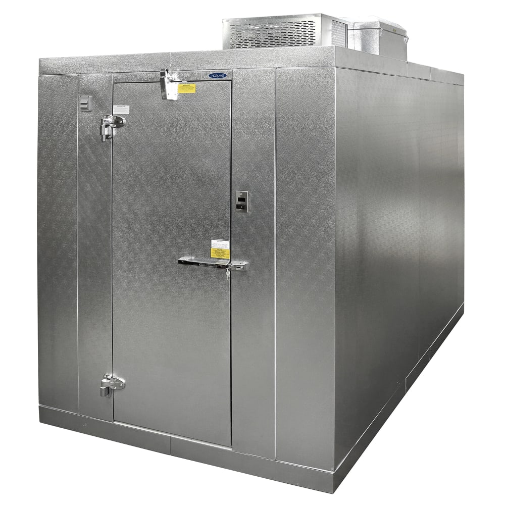 378-KLB7766CR 6' x 6' Indoor Walk-In Cooler w/ Top-Mounted Compressor - Floor