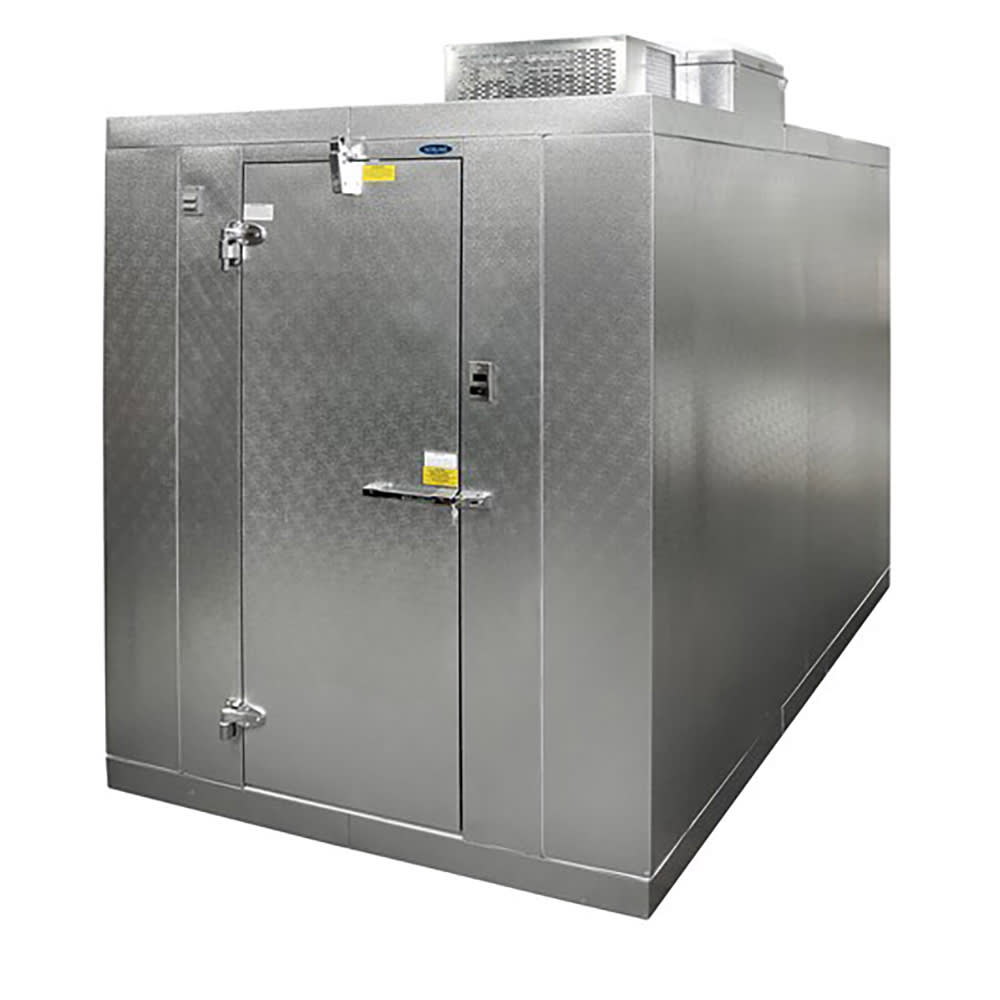 378-KLB56CLH 5' x 6' Indoor Walk-In Cooler w/ Top-Mounted Compressor - Floor