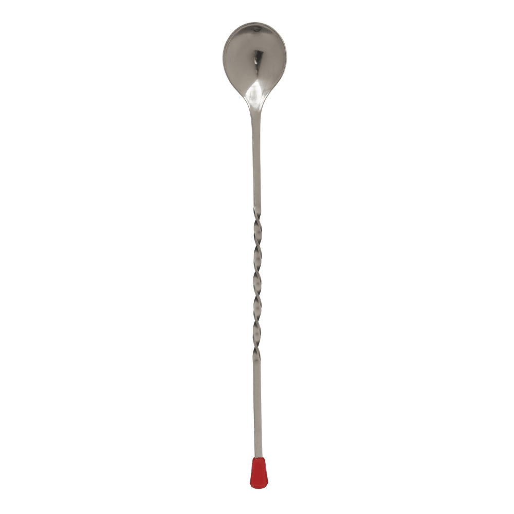 Tablecraft Stainless Steel Bar Spoon with Knob