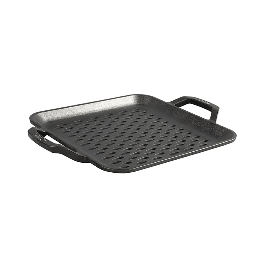 Lodge LC11SGT Perforated Cast Iron Grill Topper - 14 1/2" x 11"