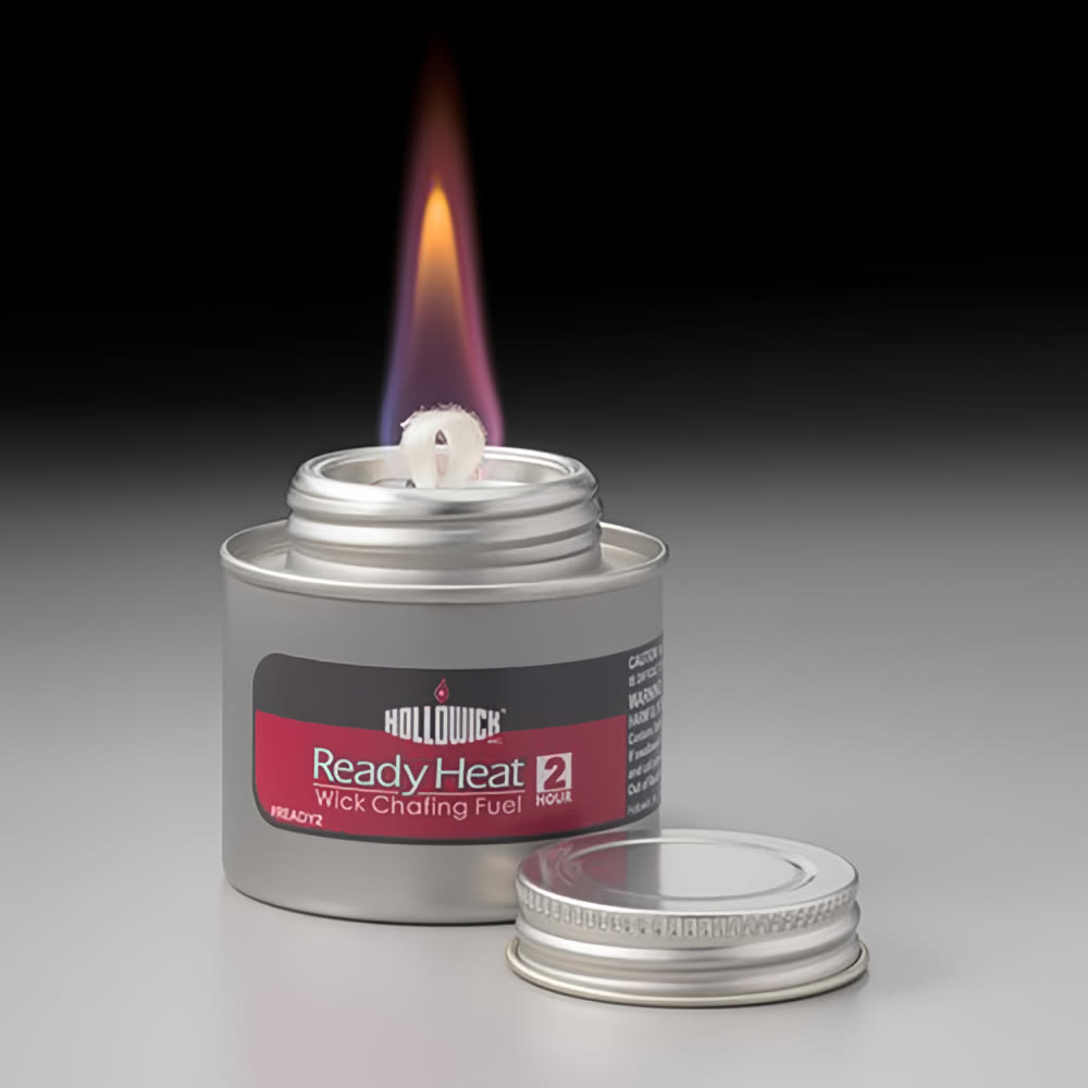 Hollowick READY2 Ready Heat Plus™ Chafing Dish Fuel w/ 2 Hour Wick