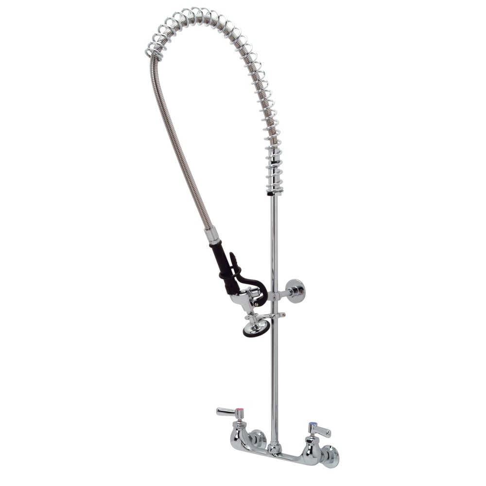 813-Z842X1XL 40 3/4"H Wall Mount Pre Rinse Faucet - 1.6 GPM, Base with Nozzle