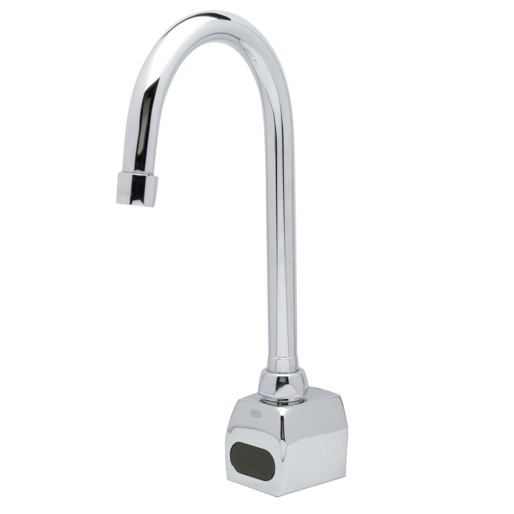 813-Z6922XLHYD Hydro-Powered Wall Mount Gooseneck Sensor Faucet w/ 0.5 gpm Aerator - Chrome