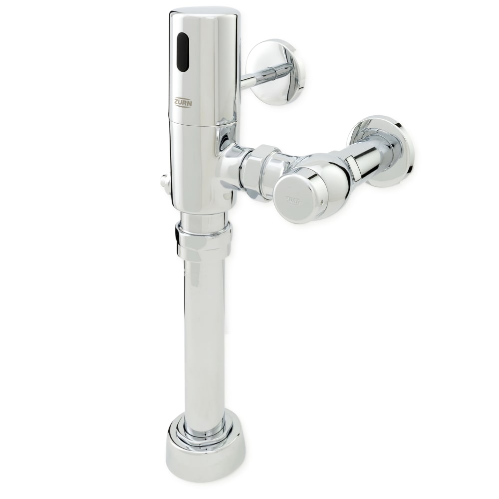 813-ZTR6200WS1DFHW Exposed Hardwired Sensor Piston Flush Valve for Water Closets - 1.6/1.1 gpf, 1...