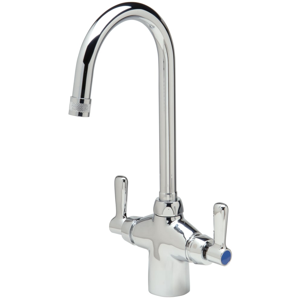 813-Z826B1XL Deck Mount Laboratory Faucet w/ 2.2 gpm Aerator - 5 3/8" Gooseneck Spout
