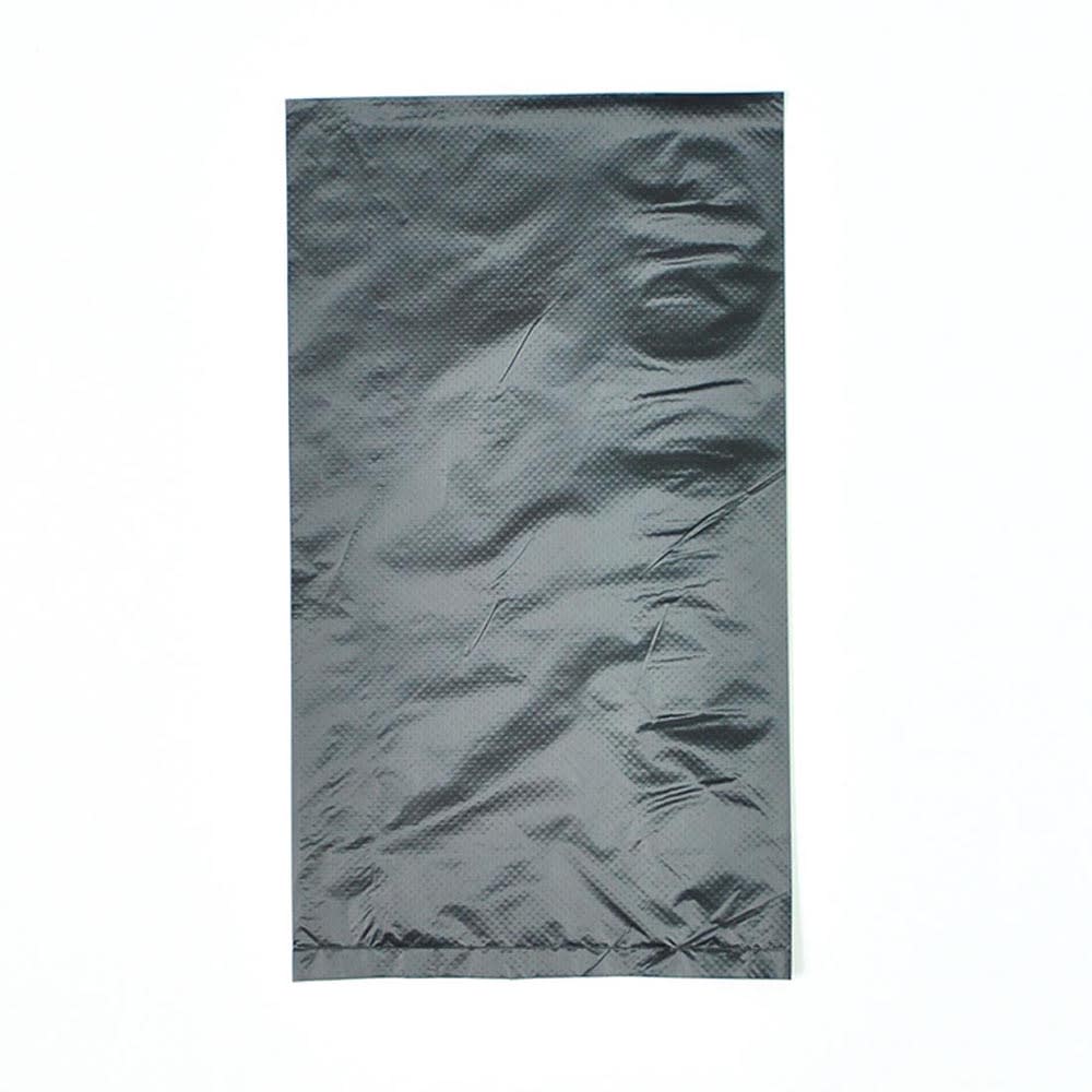 909-C15BK Merchandise Bag - 12" x 15", 0.6 mil HDPE, Black