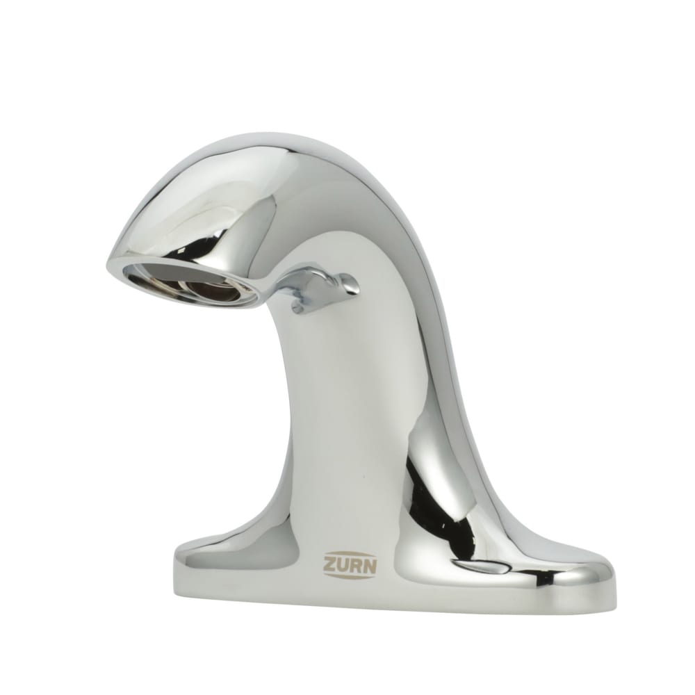 Zurn Industries Z6955-XL-S-F-TMV-1 Deck Mount Sensor Faucet w/ 0.5 gpm Spray Outlet & Thermostatic Mixing Valve - Chrome
