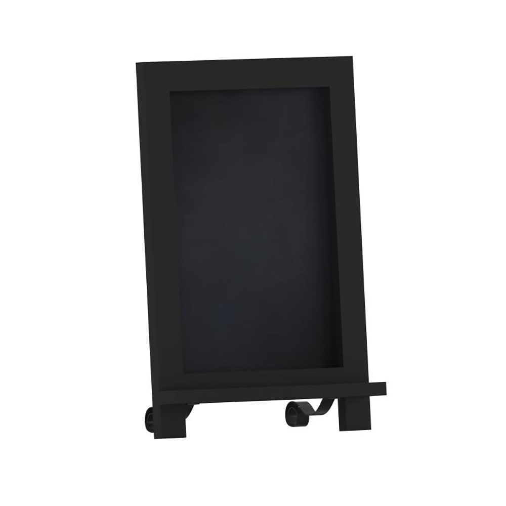 916-HFKHDGD8222315GG Chalkboard Sign w/ Legs - 9 1/2" W x 14"H, Pine Wood Frame, Black