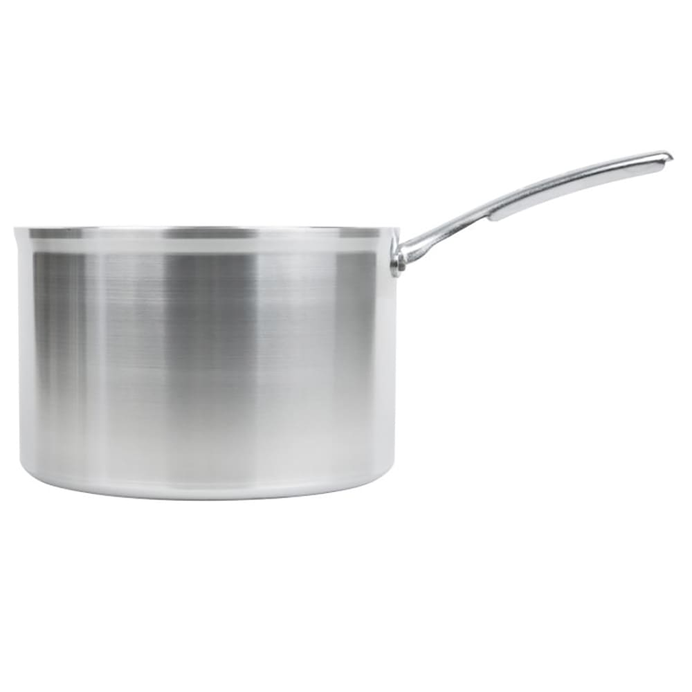 175-69408 Jacob's Pride® 8 qt Aluminum Saucepan w/ Vented Metal Handle