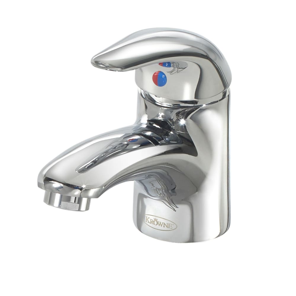 381-14510L Deck Mount Lavatory Faucet w/Single Lever, Cast Spout & Single Hole