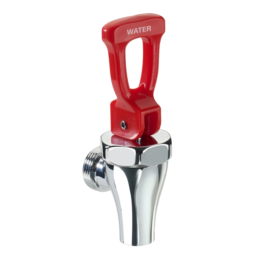 381-19303 Coffee Urn Facuets- Red for Hot Water