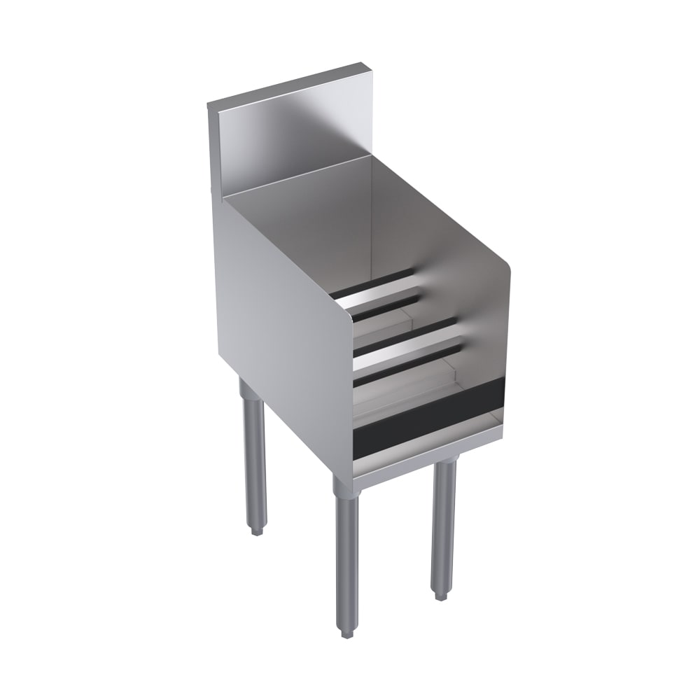 381-KR1912RD 12" 3-Step Raised Liquor Display