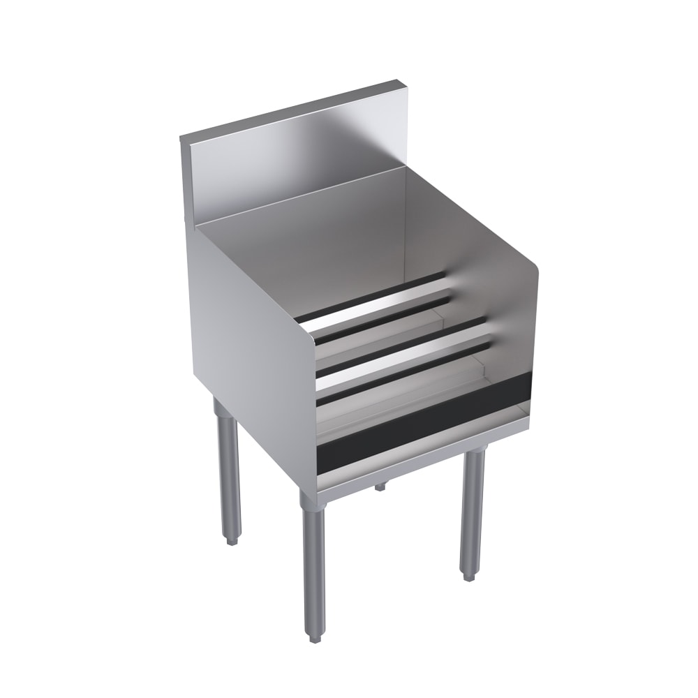 381-KR1918RD 18" 3-Step Raised Liquor Display