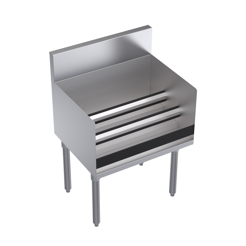 381-KR1924RD 24" 3-Step Raised Liquor Display