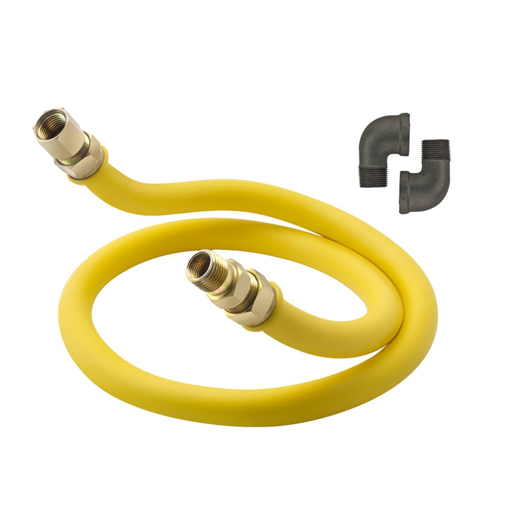 381-S7548K1 48" Stationary Gas Connector Kit w/ 3/4" Female/Male Couplings