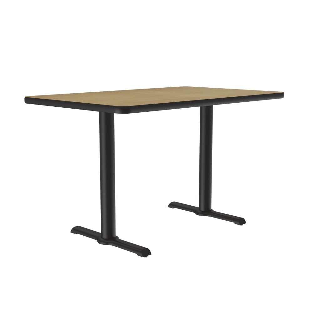 228-BTT306016 Rectangular Dining Height Table w/ Fusion Maple Laminate Top - 60"W x 30"...