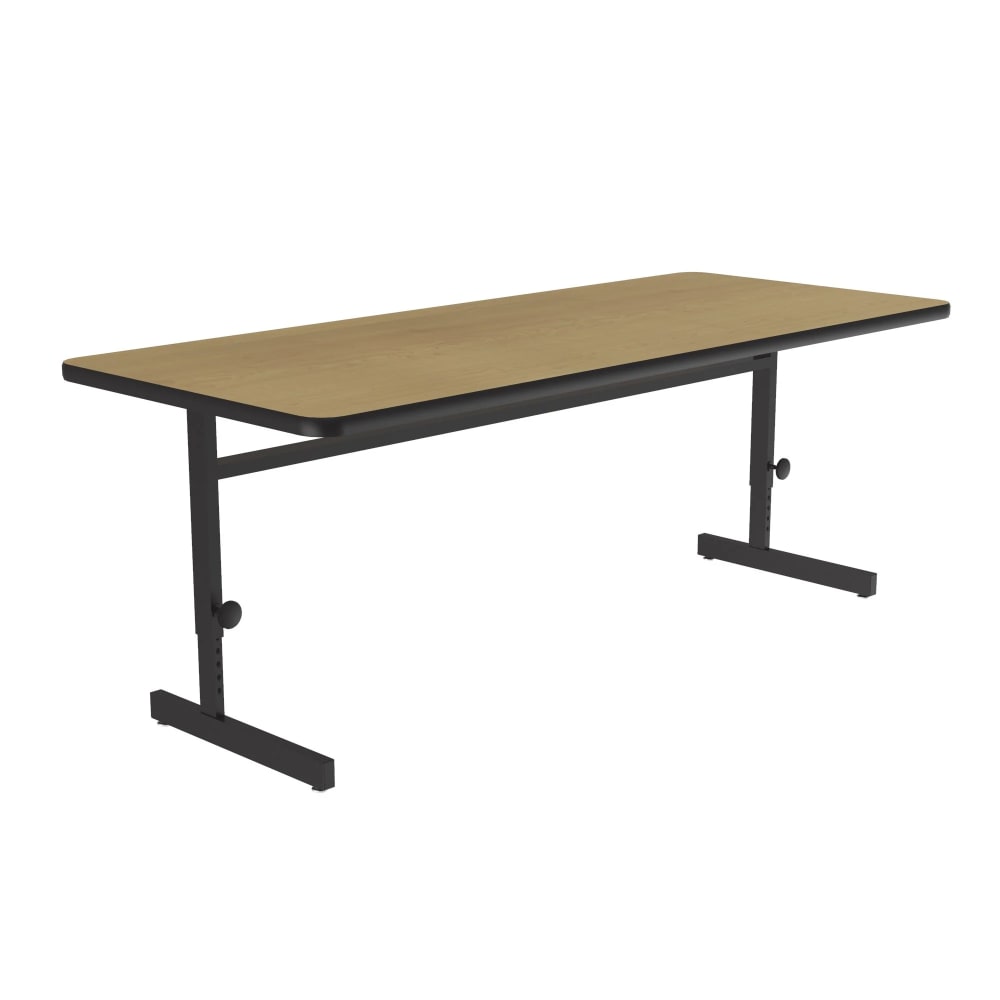 228-CSA307216 Desk Height Work Station, 1 1/4" Top, Adjust to 29", 72" x 30",...