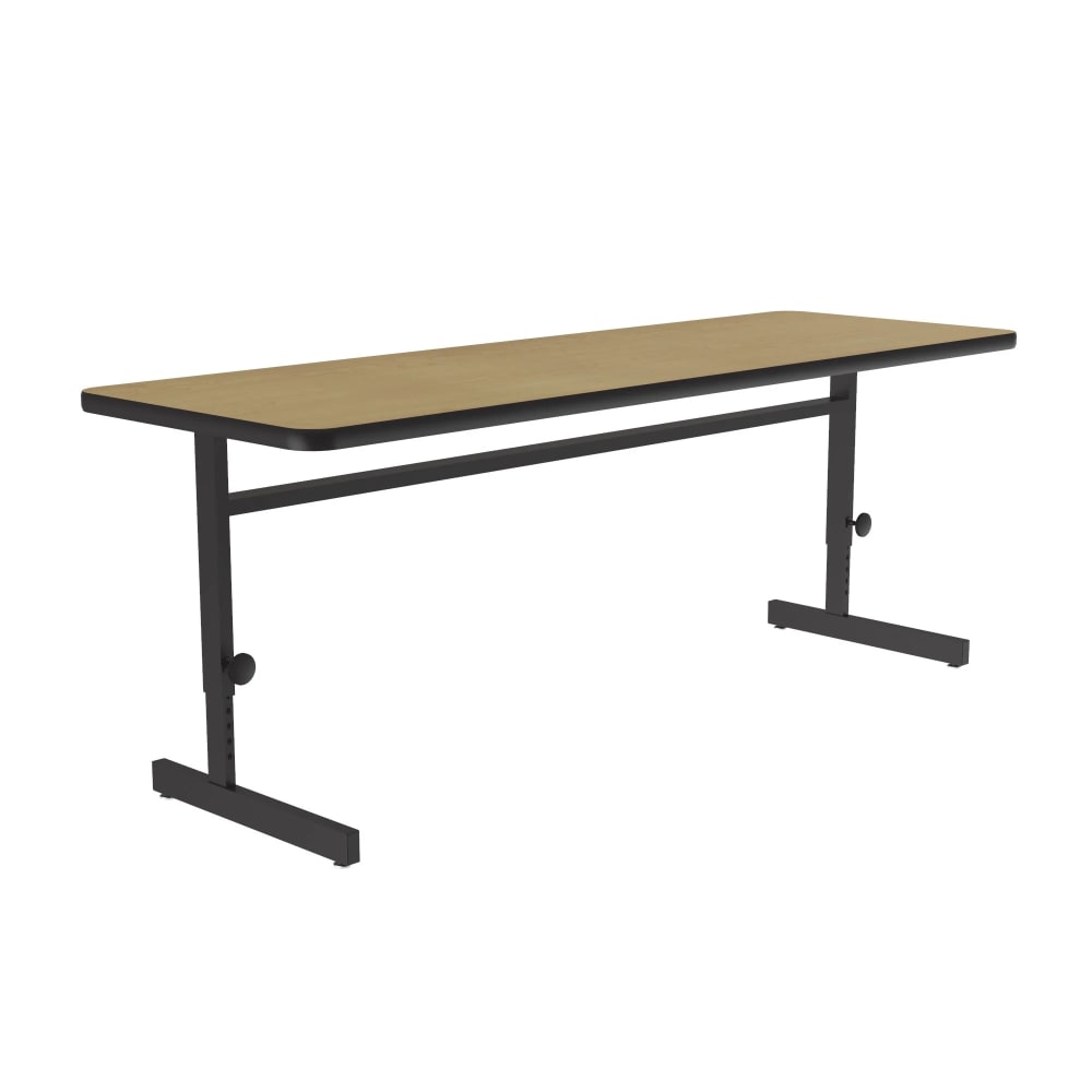 228-CSA247216 Desk Height Work Station, 1 1/4" Top, Adjust to 29", 72" x 24",...