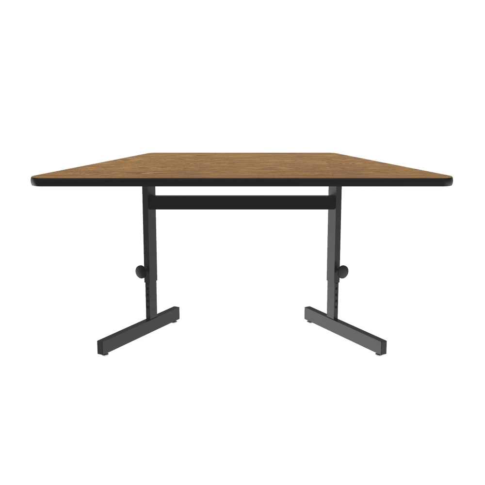 228-CSA3060TR06 Desk Height Work Station, 1 1/4" Top, Adjust to 29", 60" x 30&quot...