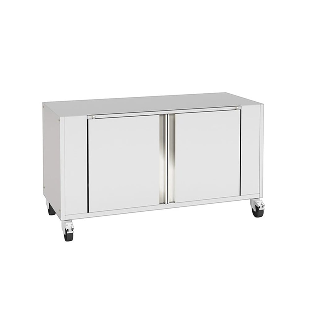 Rotisol USA 1160.4SR 45 1/8"W Base Cabinet w/ (2) Doors for FlamBoyant 1160-4, Stainless Steel