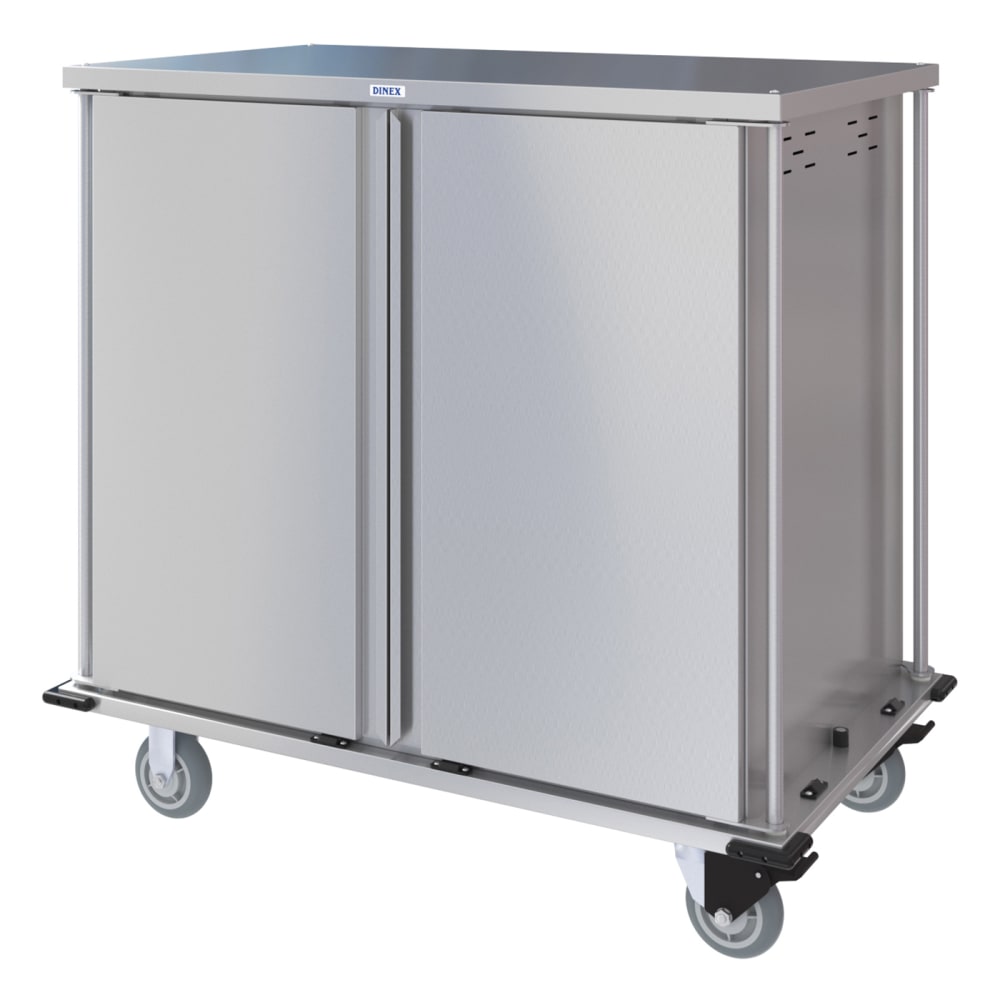 Dinex DXPTQC2T2DPT32 32 Tray Ambient Meal Delivery Cart