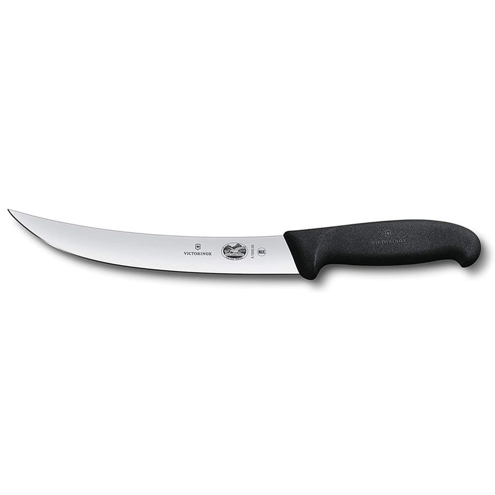 Victorinox Swiss Army Cutlery Fibrox Pro Knife Set, Knife Roll, 7-Piece