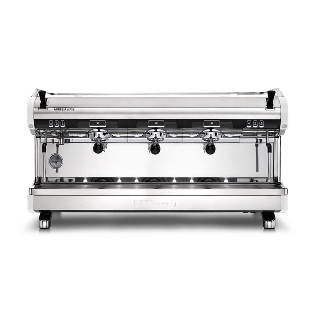 743-URE18SEM03ND0001 Semi Automatic Espresso Machine w/ (3) Groups & (2) Steam Wands - 208-24...