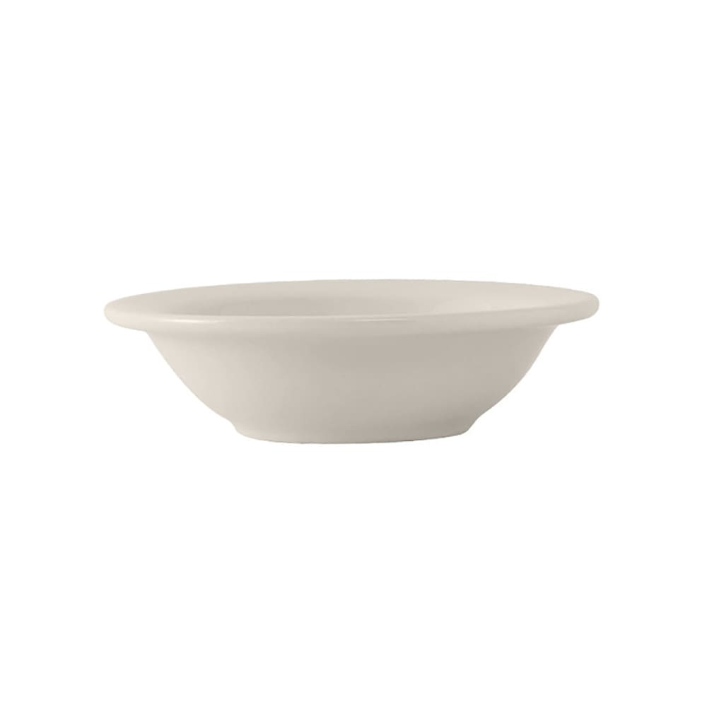424-TNR058 5 1/2 oz Round Reno/Nevada Grapefruit Bowl - Ceramic, American White/Eggshell